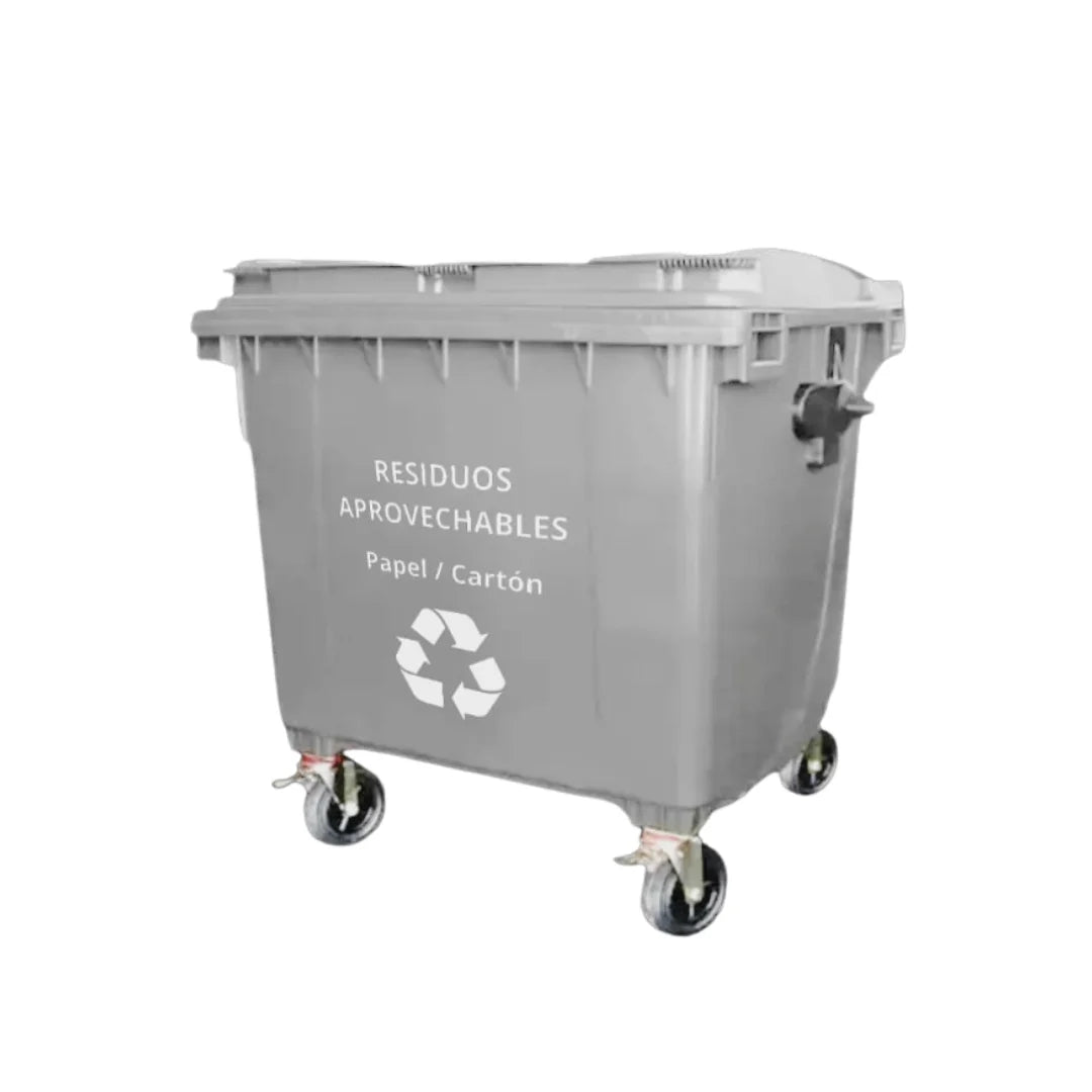 CONTENEDOR 1100 LITROS GRIS